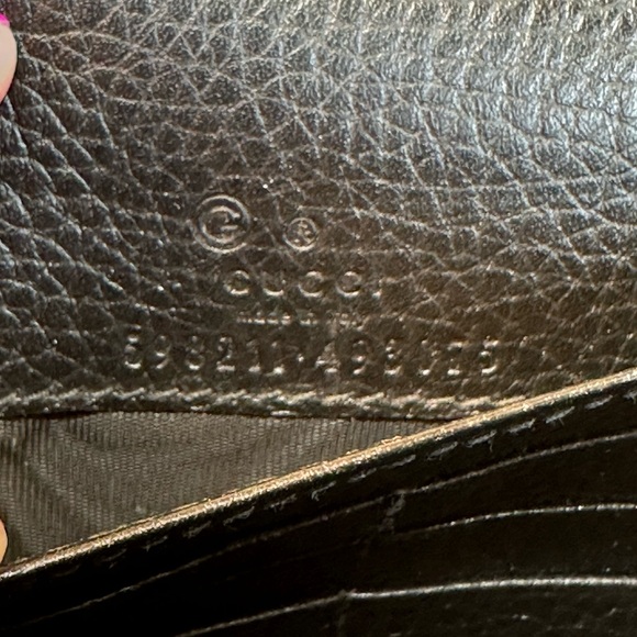 Gucci SoHo Wallet on Chain Marmont crossbody leather, Italy, Box, dustbag, COA - Picture 13 of 16